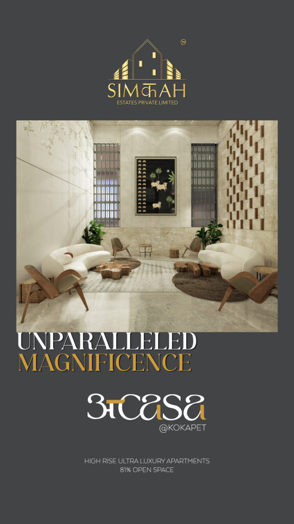 Ultra Luxury 3.5BHK Apartments in Kokapet simchah estates
